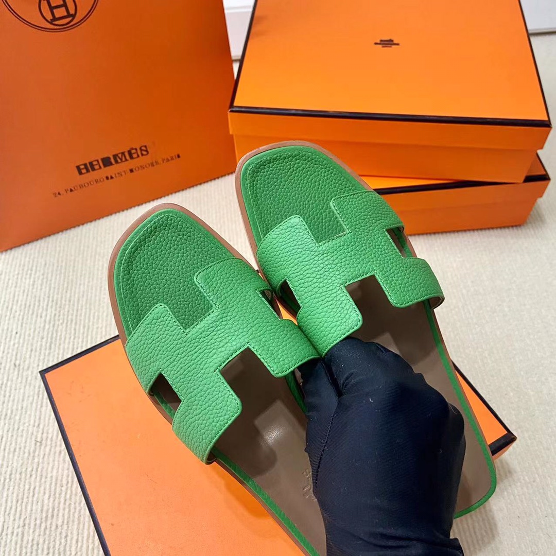 에르메스 올수공 오란 슬리퍼 샌들 앱송 75